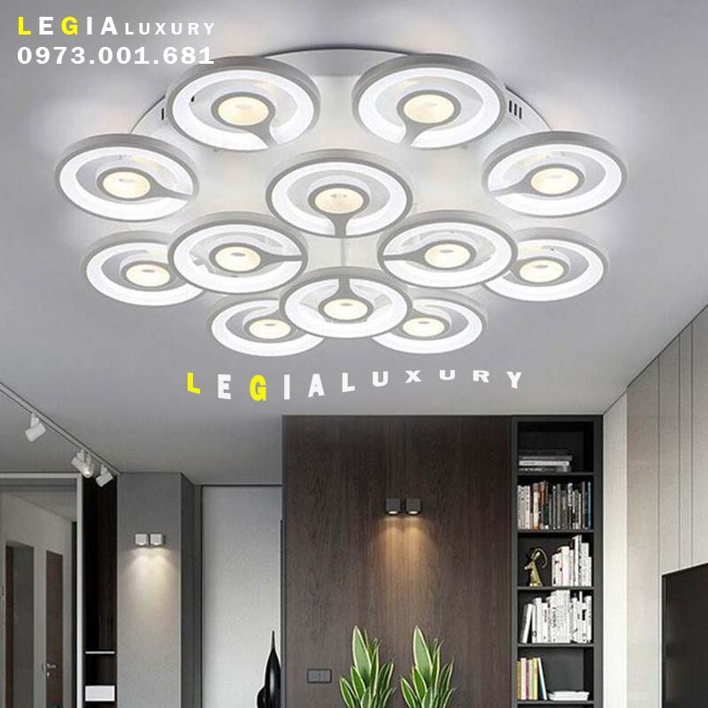 Đèn ốp trần hiện đại OP217-12 top