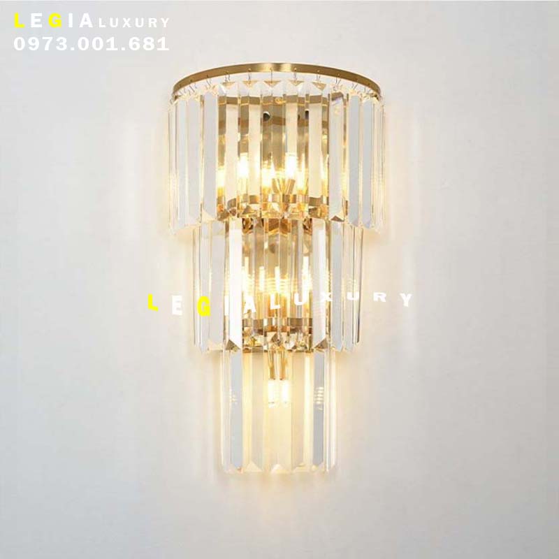 Đèn tường pha lê WL827N top