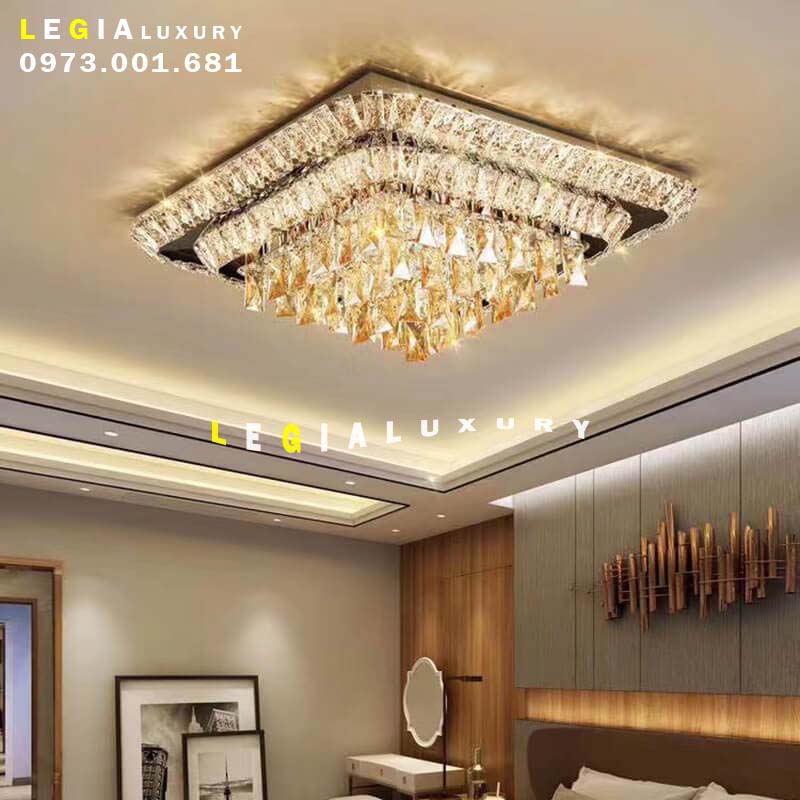 Đèn chùm pha lê DC003N top