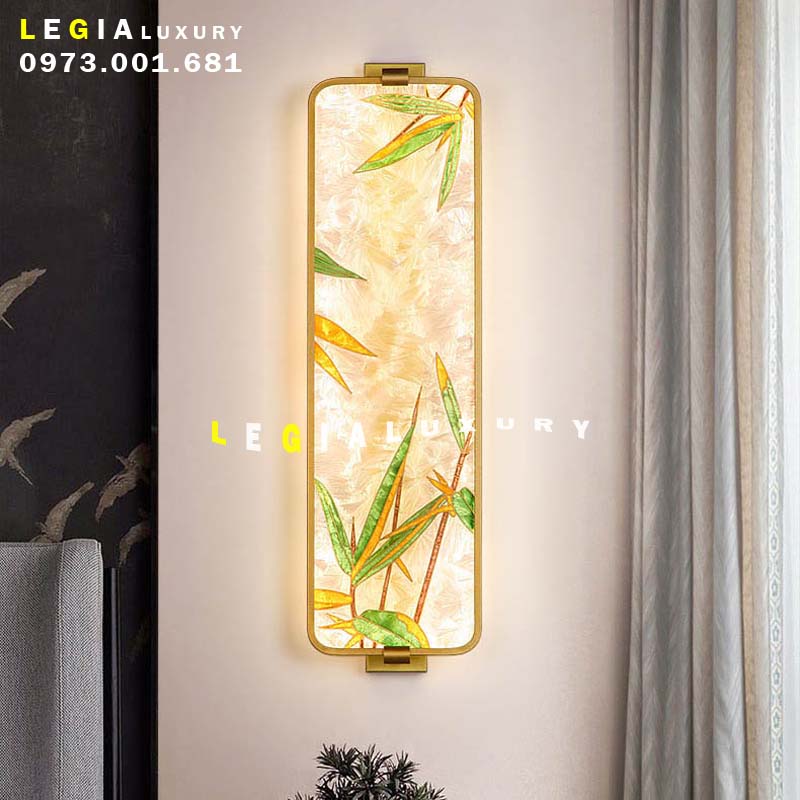 Đèn tường đồng led WL660 top