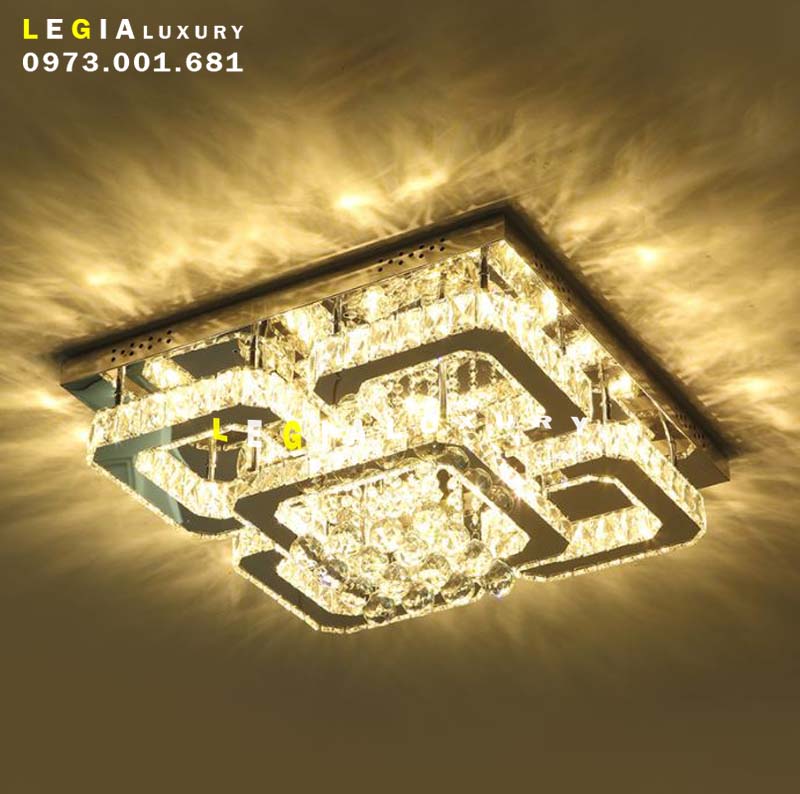 Đèn chùm pha lê DC002N top