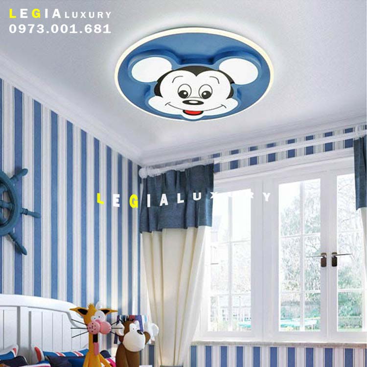 Đèn ốp trần phòng ngủ cho bé MN089 top