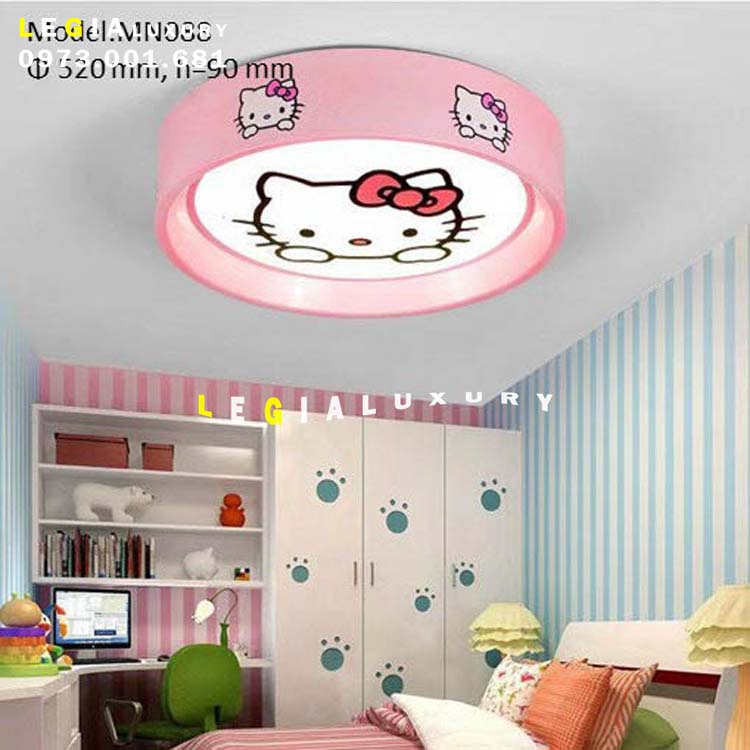 Đèn ốp trần phòng ngủ cho bé MN088 top