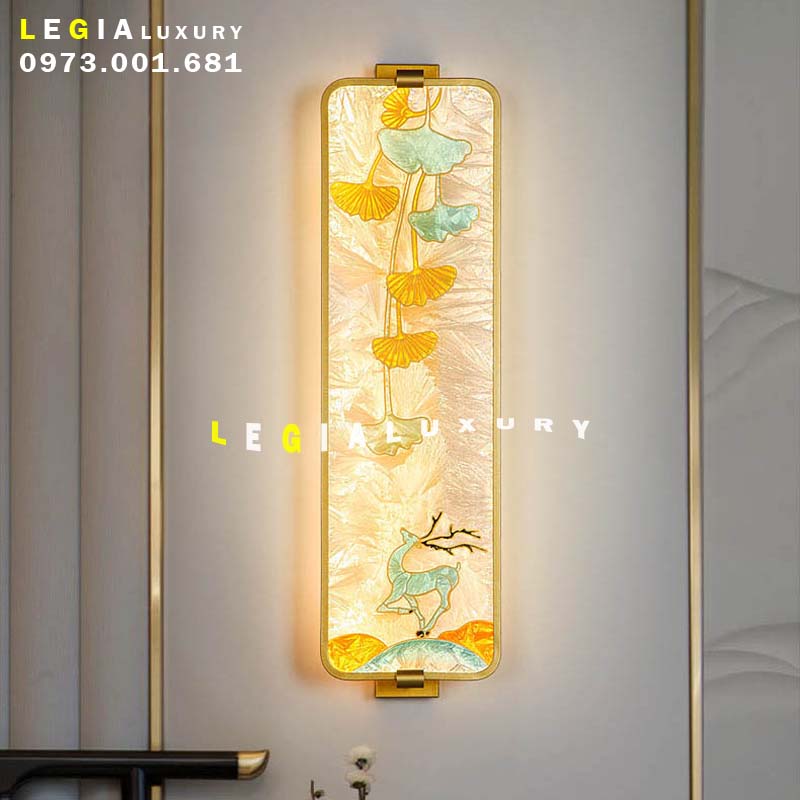 Đèn tường đồng led WL659 top