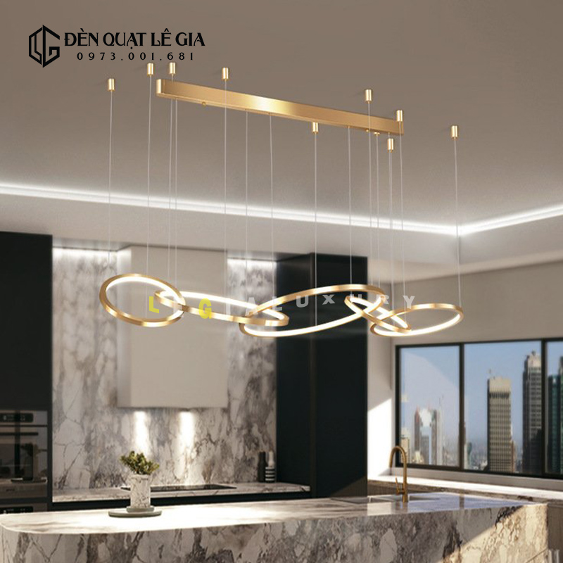 Đèn thả bàn ăn DT310 top
