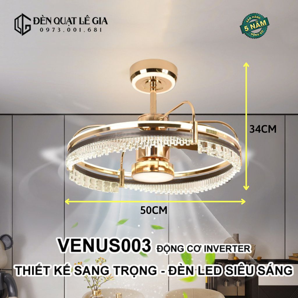 Quạt Trần Cao Cấp VENUS003 top