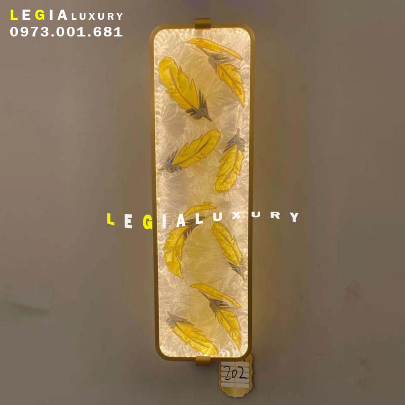 Đèn tường đồng led WL662 top