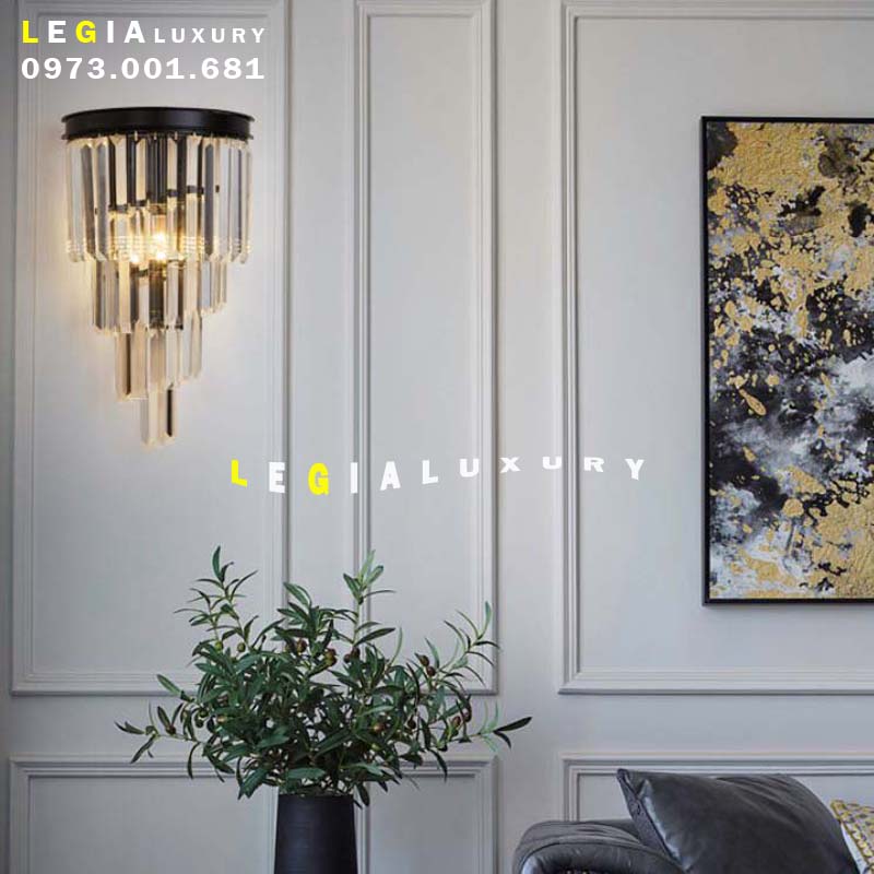 Đèn tường pha lê WL824D top
