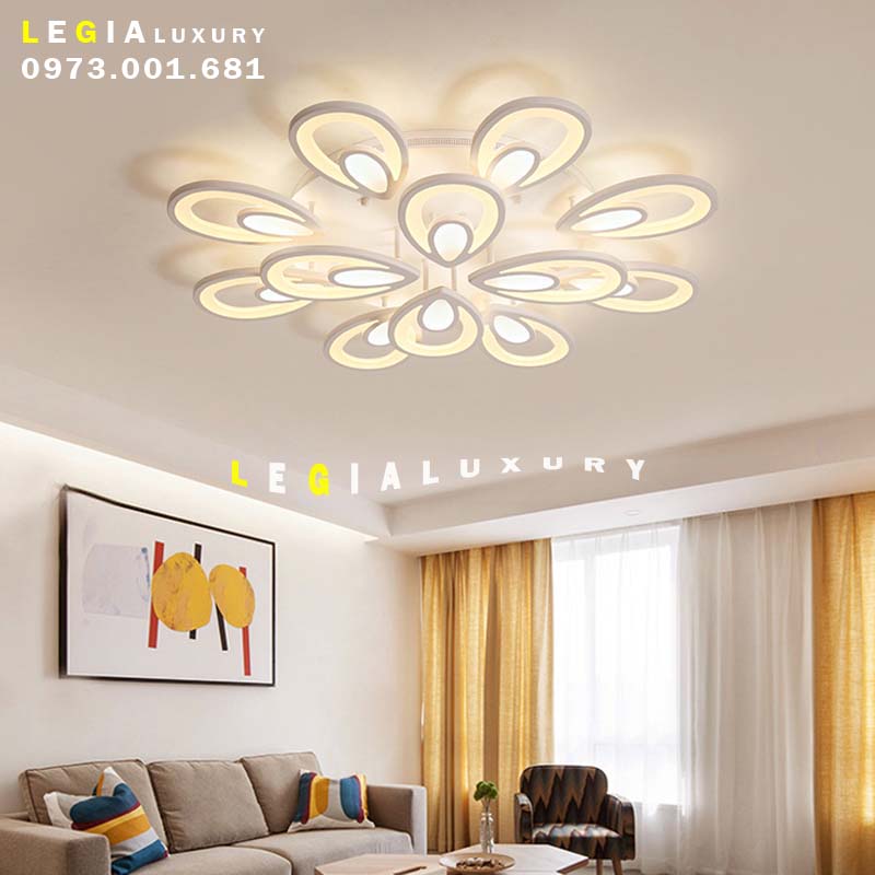 Đèn ốp trần hiện đại OP223-12 top