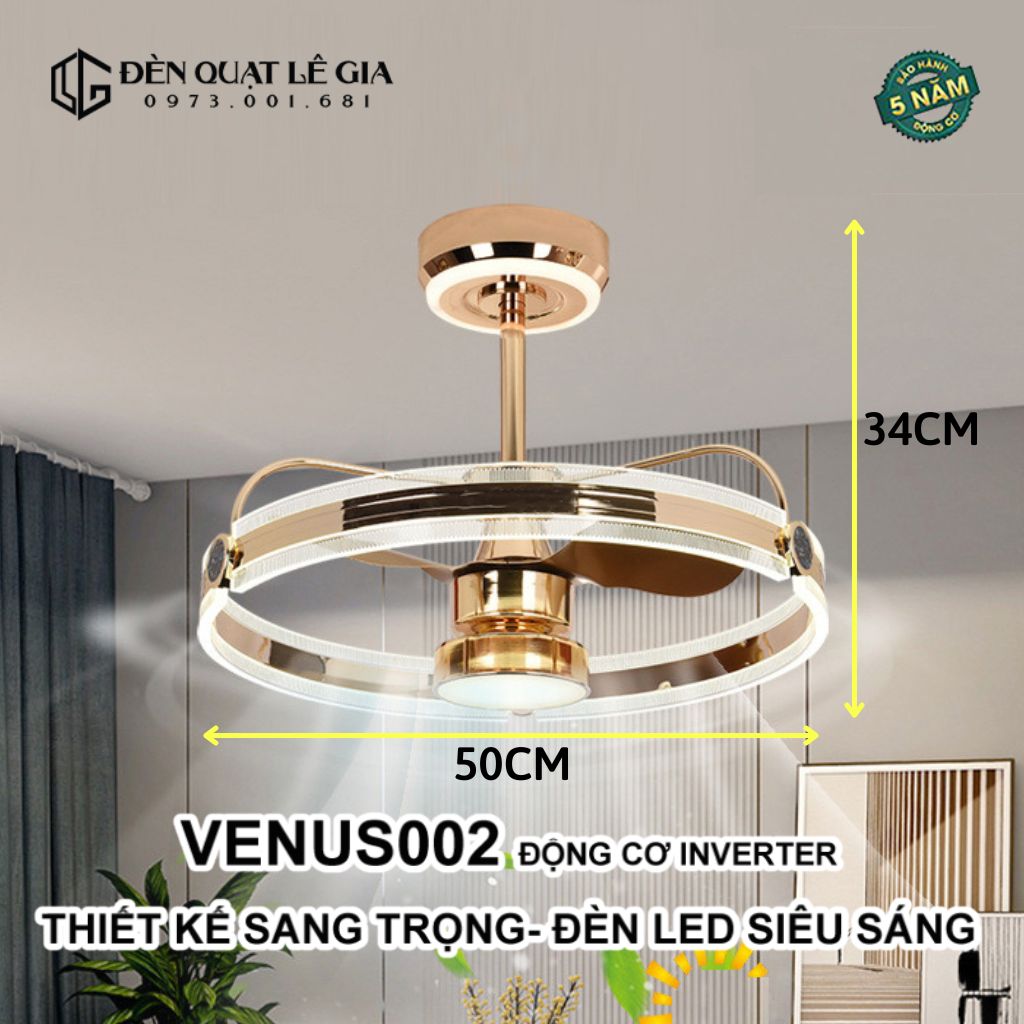 Quạt Trần Cao Cấp VENUS002 top