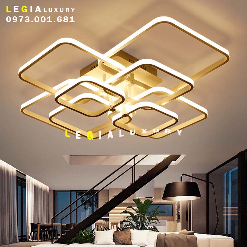 Đèn ốp trần hiện đại OP227-8 top