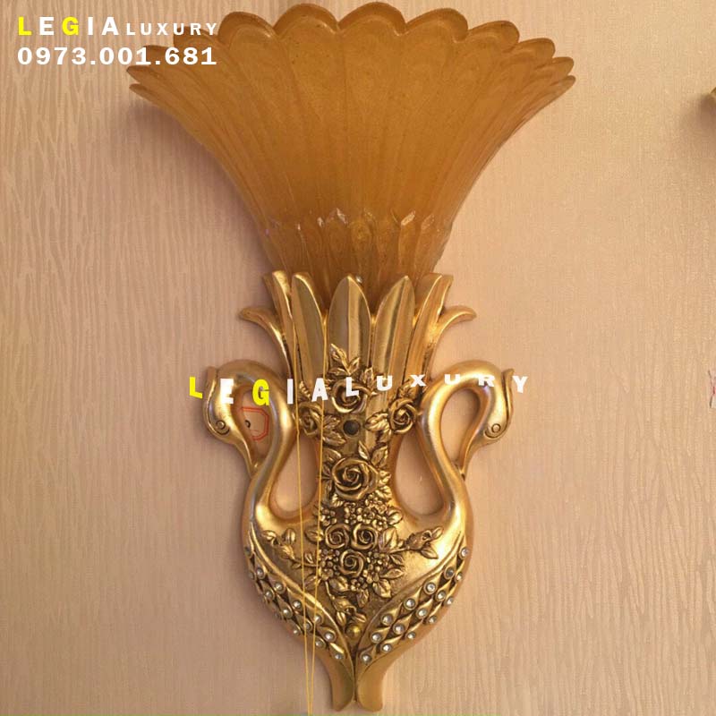 Đèn tường đồng WL228 top