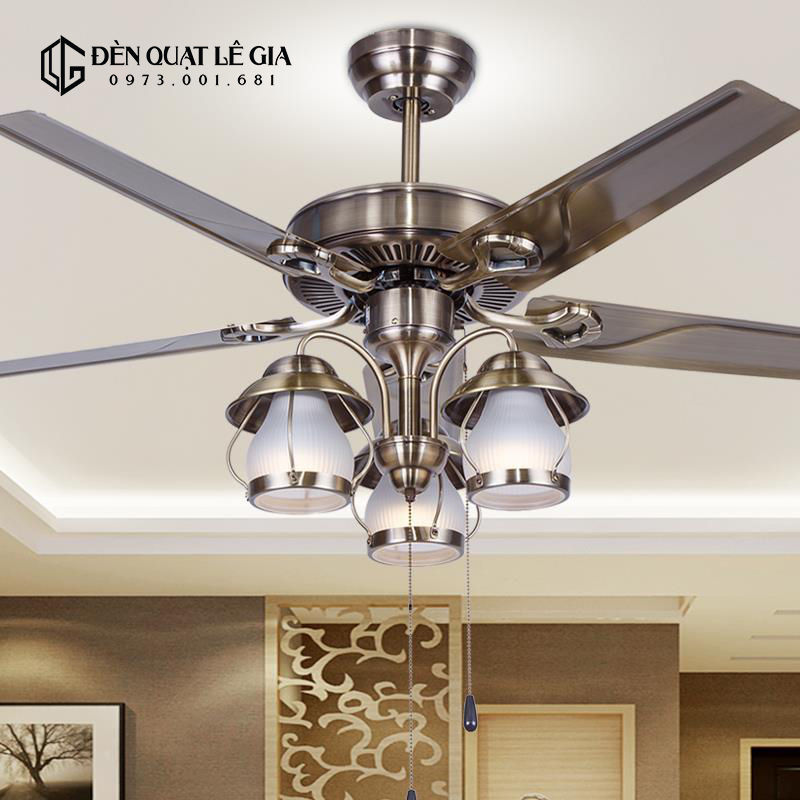 Quạt trần cổ điển LGFAN817X top