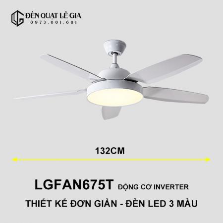 Quạt trần hiện đại LGFAN675T