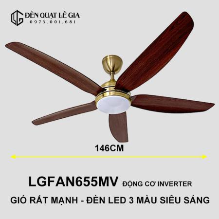 Quạt trần hiện đại LGFAN655MV