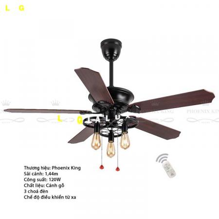 Quạt trần cổ điển LGFAN810