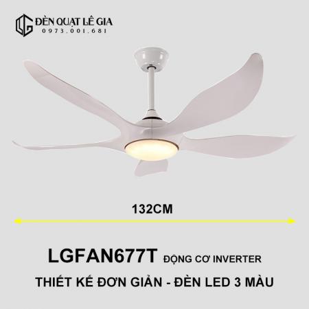 Quạt trần hiện đại LGFAN677T