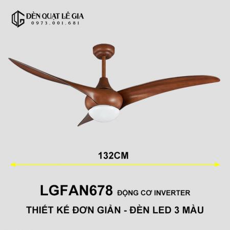 Quạt trần hiện đại LGFAN678