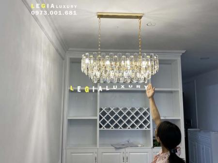 Đèn chùm pha lê luxury  DC106L