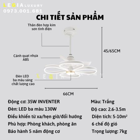 Quạt Trần Cao Cấp VENUS006