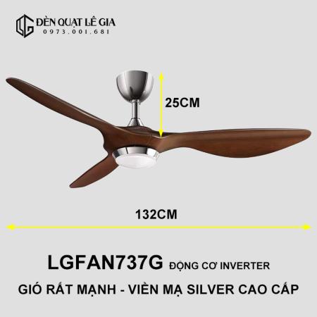 Quạt trần hiện đại LGFAN737G