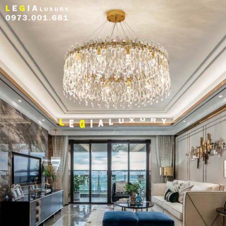 Đèn chùm pha lê Luxury DC126T Đèn chùm pha lê Luxury DC126T