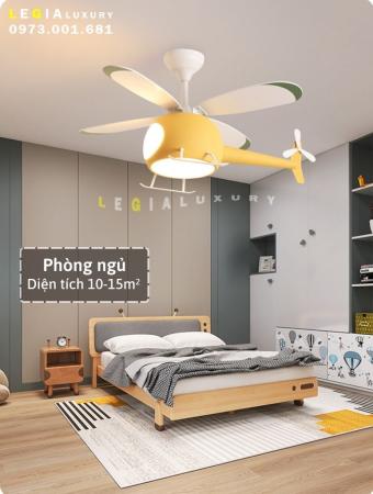 Quạt trần phòng ngủ cho bé LGFAN706V