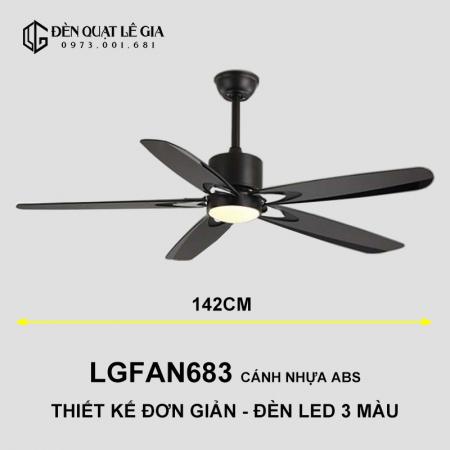 Quạt trần hiện đại LGFAN683