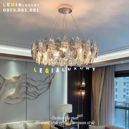 Đèn chùm pha lê luxury  DC111T