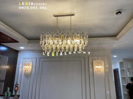Đèn chùm pha lê luxury  DC106L