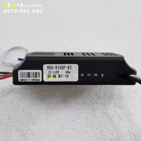 Bộ nguồn và điều khiển quạt trần DC 8 số