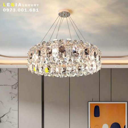 Đèn chùm pha lê luxury  DC128 Đèn chùm pha lê luxury  DC128