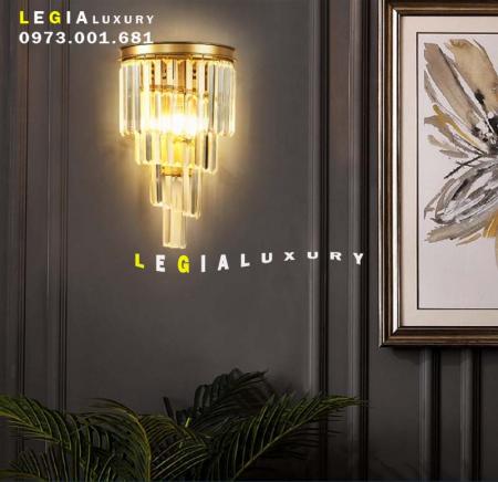 Đèn tường pha lê WL824V Đèn tường pha lê WL824V