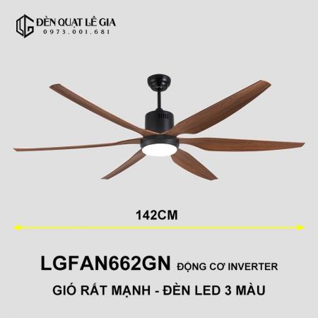 Quạt trần hiện đại LGFAN662GN