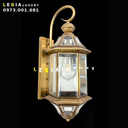 Đèn tường đồng kính WL614