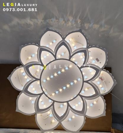 Đèn ốp trần pha lê DC018L