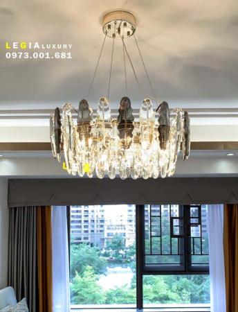 Đèn chùm pha lê luxury  DC112T