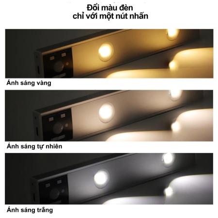 Đèn LED cảm biến thông minh trắng 30cm