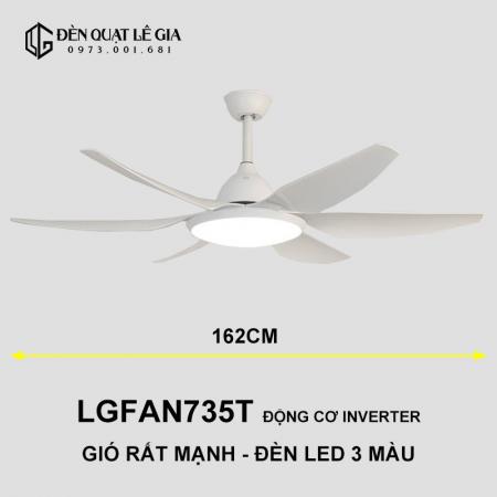 Quạt trần hiện đại LGFAN735T