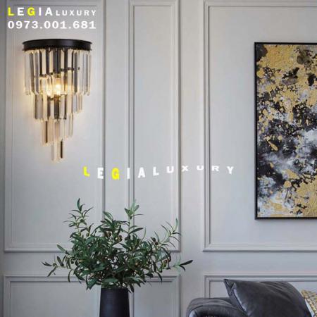 Đèn tường pha lê WL824D Đèn tường pha lê WL824D
