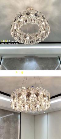Đèn chùm pha lê luxury  DC128