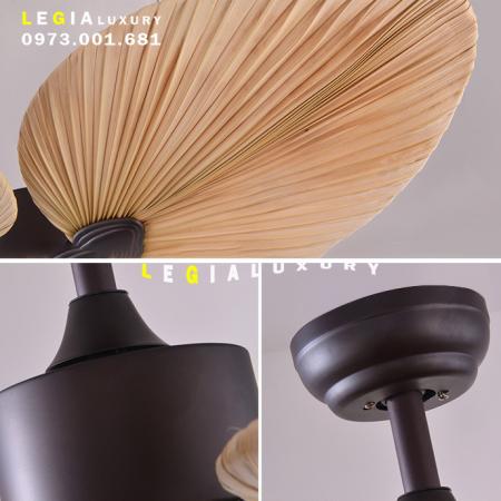 Quạt trần phong cách đông dương Indochine style LGFAN714