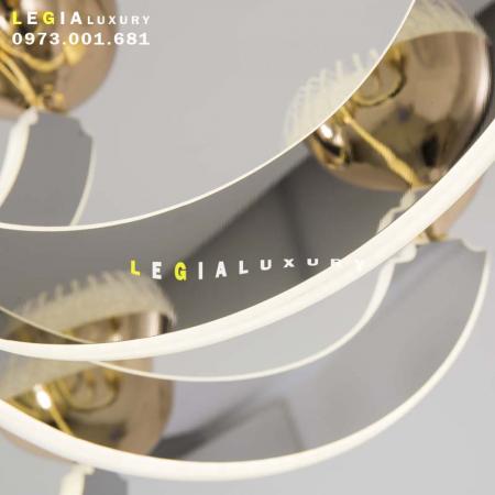 Đèn chùm pha lê gương DC103-12