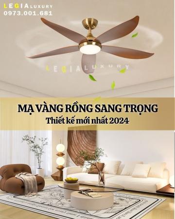  Quạt trần hiện đại LGFAN669MVD