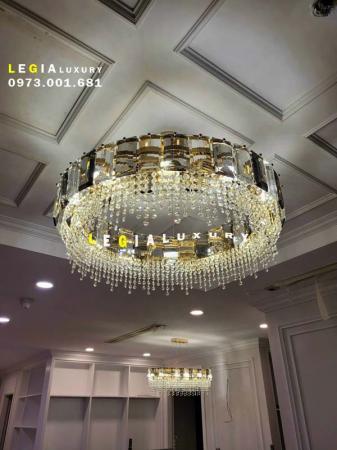 Đèn chùm pha lê luxury  DC123T