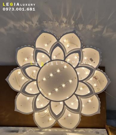 Đèn ốp trần pha lê DC018L