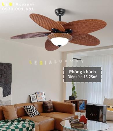 Quạt trần phong cách đông dương LGFAN739D