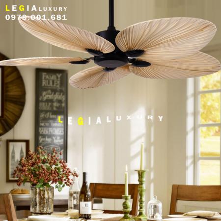 Quạt trần phong cách đông dương Indochine style LGFAN714
