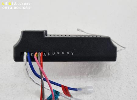 Bộ nguồn và điều khiển quạt trần DC 6 số to - Trắng