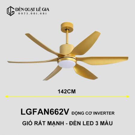 Quạt trần hiện đại LGFAN662V